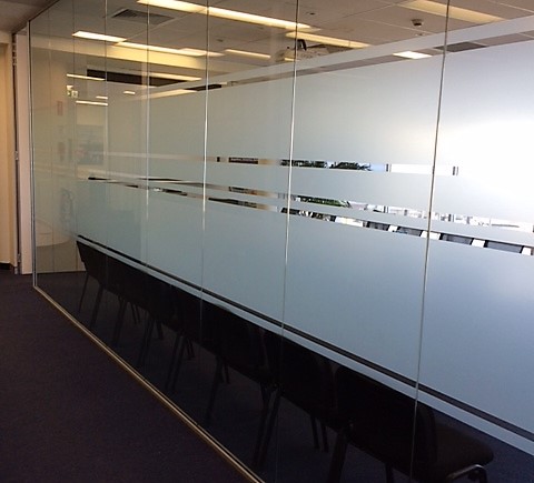 3M Frosted Film office