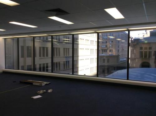 Commerical office solar film