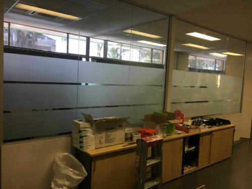 Custom cut lines in office