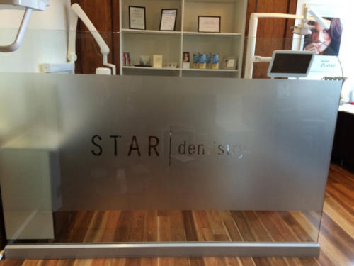 Reverse cut company name