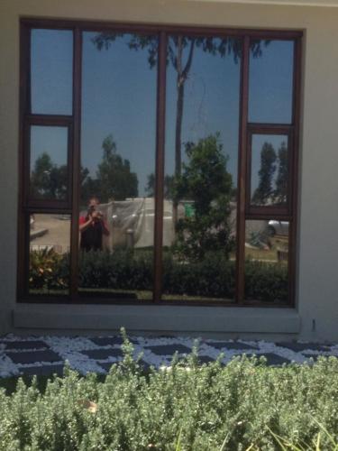 Solar film for the home